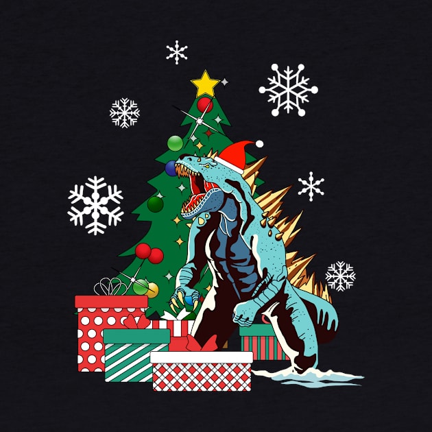 Godzilla Around The Christmas Tree by Nova5